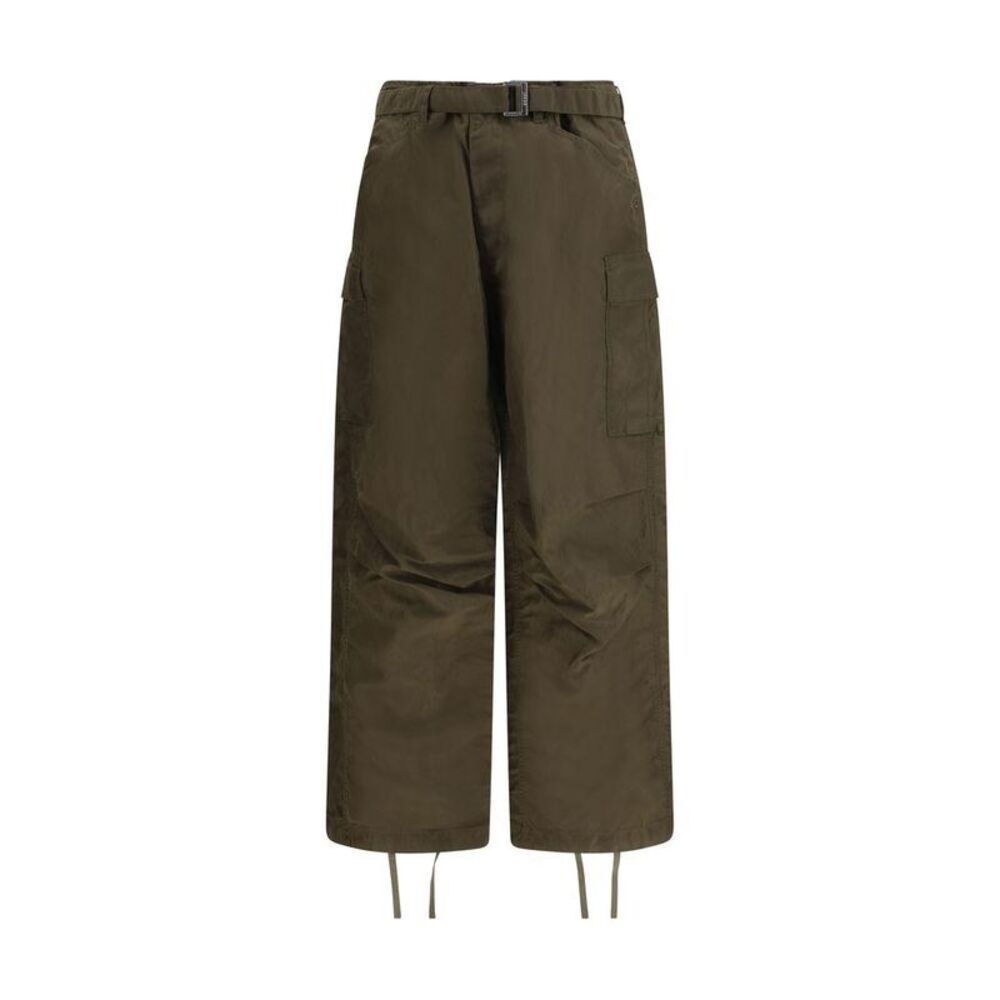 Sacai Nylon Cargo Pants Men Bicolor Bottoms